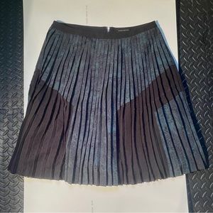 Green and black Banana Republic Skirt